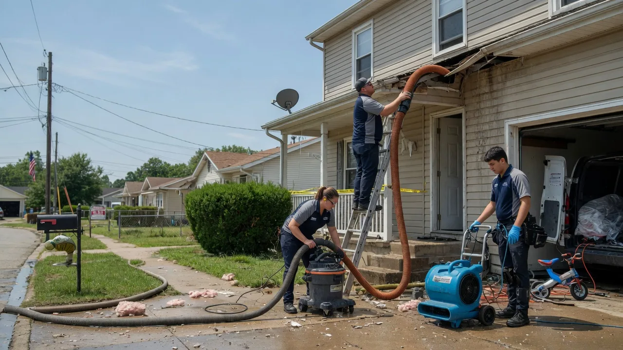 Water Damage Restoration in Emden, MO near me